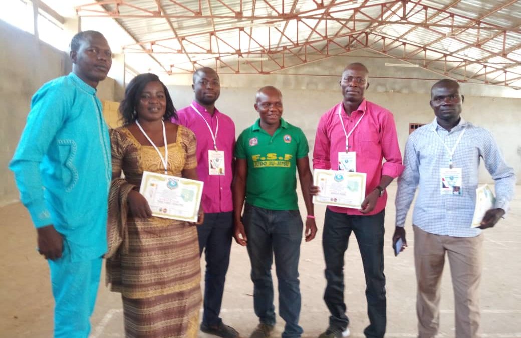 JUJITSU CAMEROUN: la FOJCAM représentée par Maître SIGNE Etienne sensibilise, forme et installe les nouveaux responsables de lutte contre les violences, l’incivisme en milieu scolaire  et périscolaire dans la Région de l’extrême-Nord