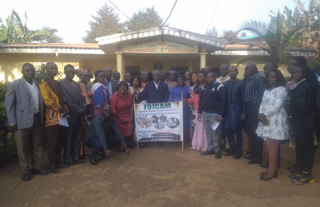 LE LYCÉE BILINGUE DE BAFOUSSAM RURAL ET LA FOJCAM EN CROISADE CONTRE LES VIOLENCES ET  L’INCIVISME EN MILIEU SCOLAIRE