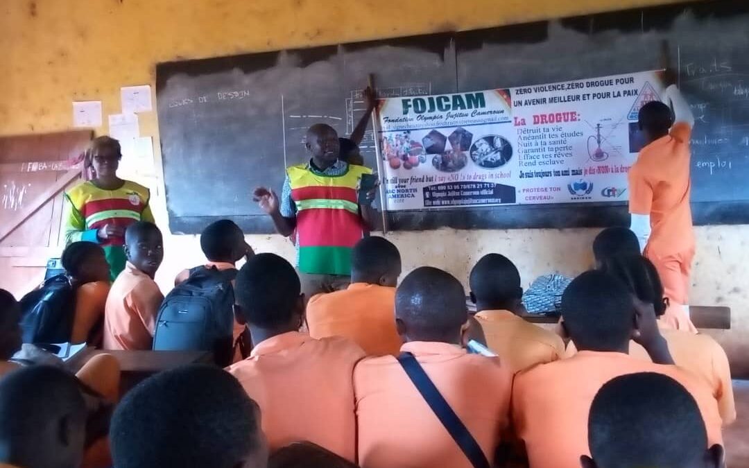 MINJEC BAMENDJOU- FOJCAM : SENSIBILISATION CONTRE LES VIOLENCES, L’INCIVISME ET AUTRES FLÉAUX SOCIAUX AU LYCÉE TECHNIQUE DE BAMEKA